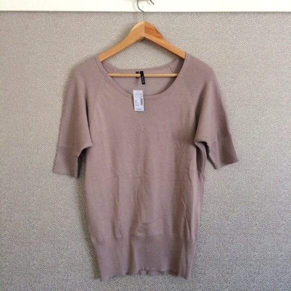 M Maurice’s Short Sleeve Sweater NWT - Picture 1 of 6